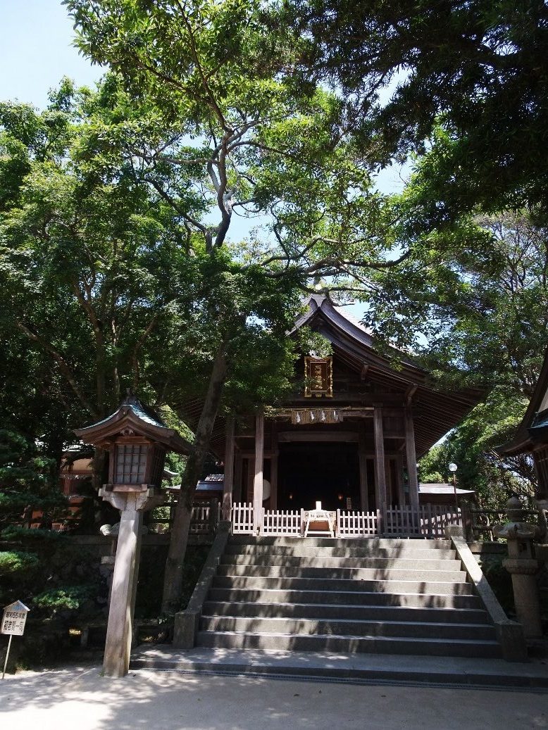 志賀海神社の拝殿